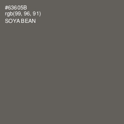 #63605B - Soya Bean Color Image